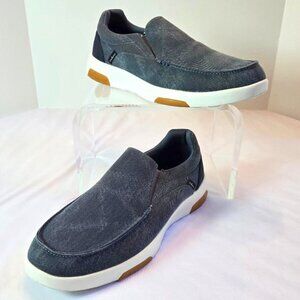 OrthoComfoot Men's Orthopedic Slip-On Loafers  Sz: 13 Navy